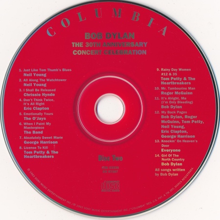 VA - Bob Dylan - The 30th Anniversary Concert Celebration 