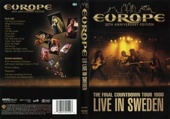 Europe - Live in Sweden 1986  ALEXnROCK
