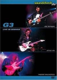 G3 / JOE SATRIANI, STEVE VAI, YNGWIE J.MALMSTEEN'S G3 - Live In Denver 2004 DVD